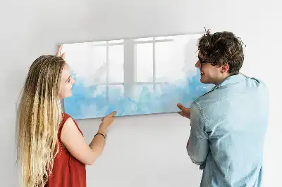 Magnetisk rittavla med målade stänk