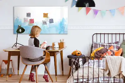 Magnetisk rittavla med målade stänk