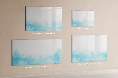 Magnetisk rittavla med målade stänk
