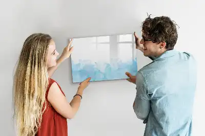 Magnetisk rittavla med målade stänk