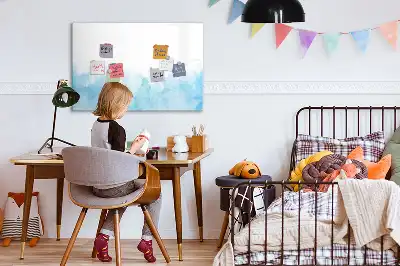 Magnetisk rittavla med målade stänk