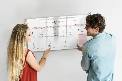 Magnetisk rittavla min veckoplanerare