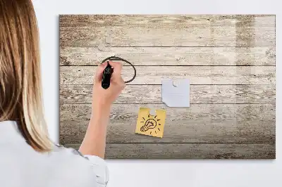 Magnetisk tavla med penna av trä