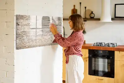 Magnetisk tavla med penna av trä