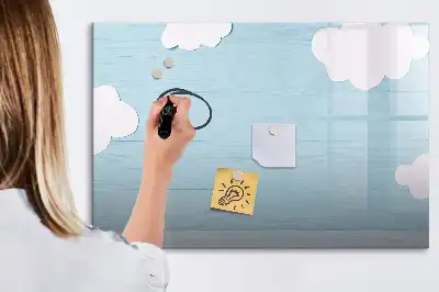 Magnetisk rittavla svart tavla för barn