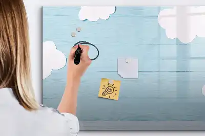 Magnetisk rittavla svart tavla för barn