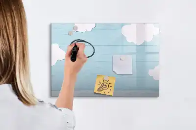 Magnetisk rittavla svart tavla för barn