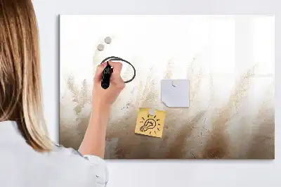 Magnetisk tavla med penna med träåderabstraktion