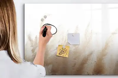 Magnetisk tavla med penna med träåderabstraktion