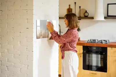 Magnetisk tavla med penna med träåderabstraktion