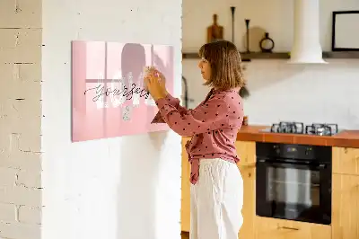 Magnetisk rittavla med texten Älska dig själv