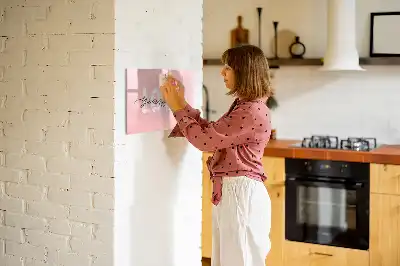 Magnetisk rittavla med texten Älska dig själv