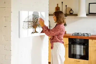 Magnetisk rittavla trädrot