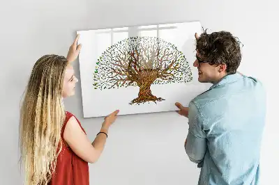 Magnetisk rittavla trädrot