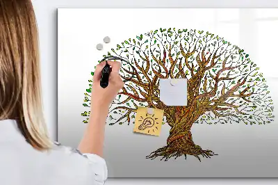 Magnetisk rittavla trädrot