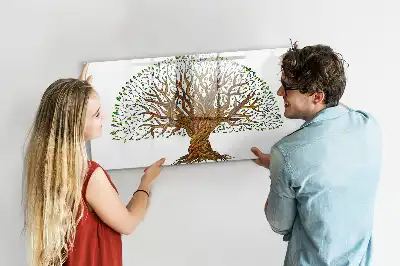 Magnetisk rittavla trädrot