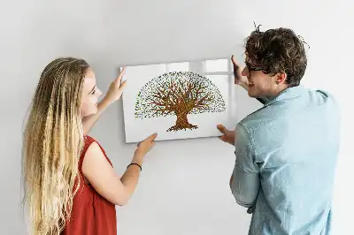 Magnetisk rittavla trädrot