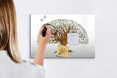 Magnetisk rittavla trädrot