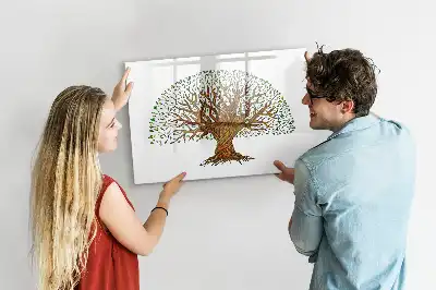 Magnetisk rittavla trädrot