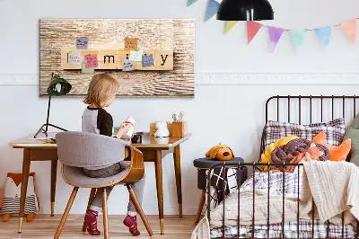 Magnetisk rittavla för familjeanteckningar