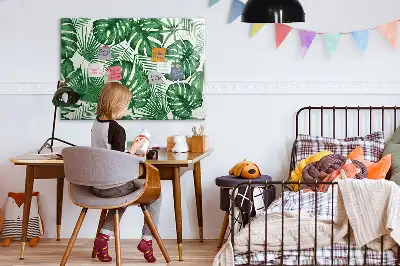 Magnetisk tavla Monstera med penna