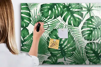 Magnetisk tavla Monstera med penna