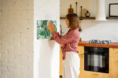 Magnetisk tavla Monstera med penna