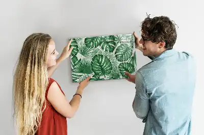 Magnetisk tavla Monstera med penna
