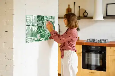 Magnetisk tavla Monstera med penna