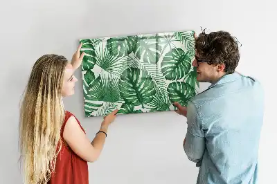Magnetisk tavla Monstera med penna