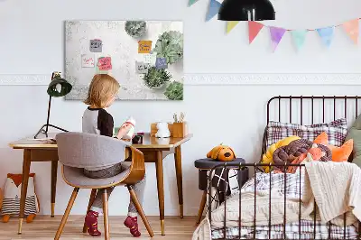 Magnetisk rittavla dekorativa växter