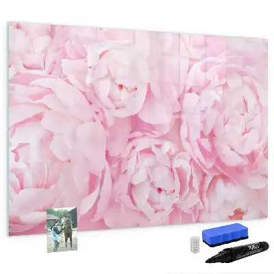 Magnetisk rittavla med blommotiv