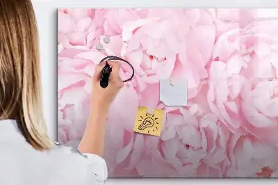 Magnetisk rittavla med blommotiv