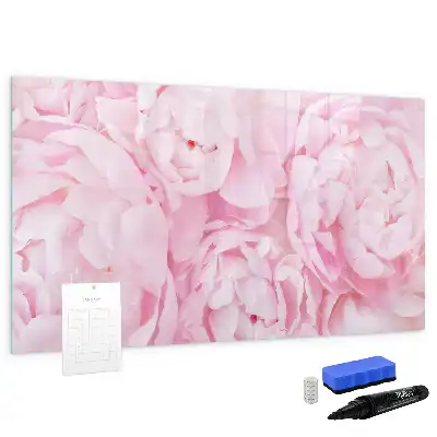 Magnetisk rittavla med blommotiv