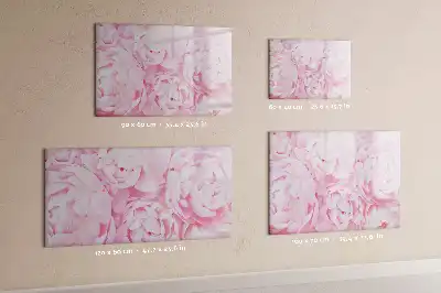 Magnetisk rittavla med blommotiv