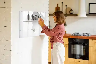 Magnetisk rittavla för hemmet