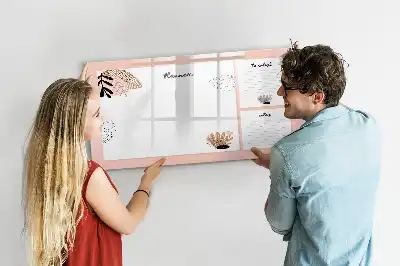 Magnetisk rittavla för anteckningar i planeraren