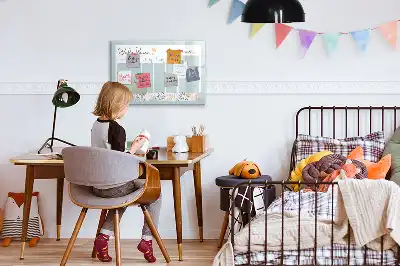 Veckoschema magnetisk med penna