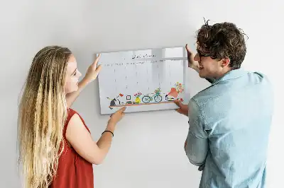 Veckoplanerare magnetisk rittavla