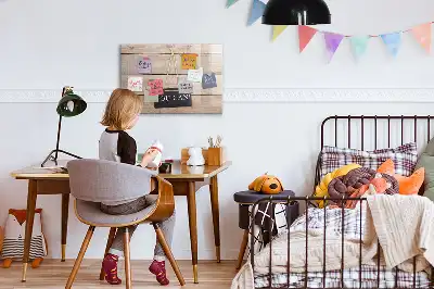 Magnetisk tavla med penna med texten Du klarar det