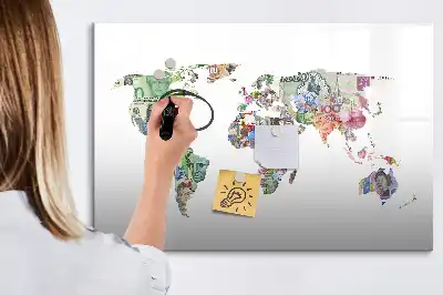 Magnetisk rittavla i form av en sedel