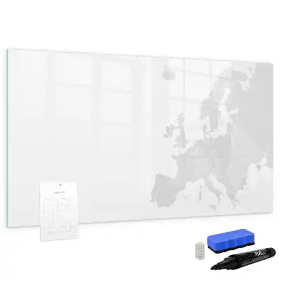 Europakarta magnetisk tavla med penna