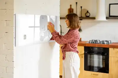 Europakarta magnetisk tavla med penna