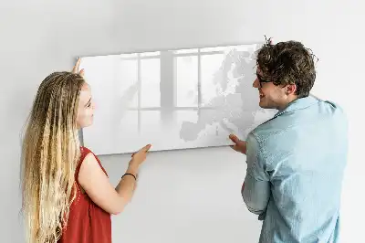 Europakarta magnetisk tavla med penna