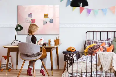 Magnetisk rittavla med motiv av utsprungna rosor