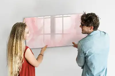 Magnetisk rittavla med motiv av utsprungna rosor
