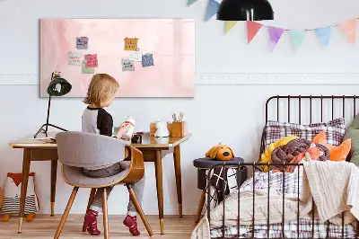 Magnetisk rittavla med motiv av utsprungna rosor