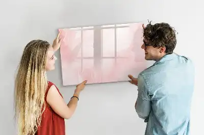 Magnetisk rittavla med motiv av utsprungna rosor