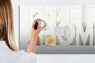 Magnetisk rittavla för hemmet