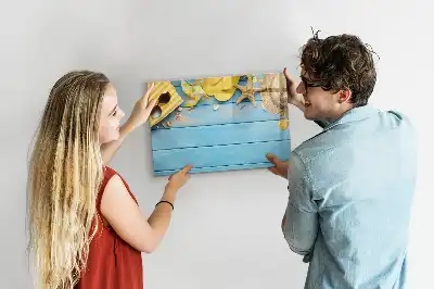 Magnetisk tavla med penna strandtillbehör